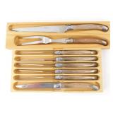 High End Barenthal Steak Knives and Carving Set