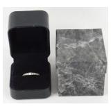 Sterling Silver Ring with Gift Box - Size 7