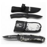 Pair (2) Whitetails Unlimited Hunting Knives -