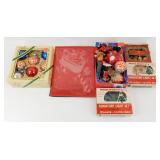 ** Group of Vintage Christmas Items - Bulbs,