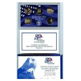 2008 U.S. 50 State Quarter Proof Set