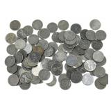 Group of 100 Steel Cents