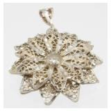 Sterling Silver Pendant - 9.04 grams, 1-3/4ï¿½ Long