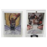 3 Signed Game-Used Jersey Rookie Basketball Cards