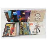 Group of Country Vinyl Records - Willie Nelson,