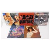 5 Vintage Vinyl Records - The Who, Sammy Hagar,