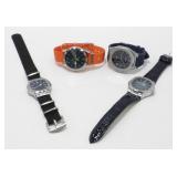 Lot of 4 Watches, All Appear to be Running and in