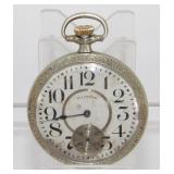 Illinois Pocket Watch Model 7, Grade 604, 16s,