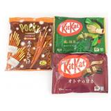 Japanese Kit Kat and Pocky