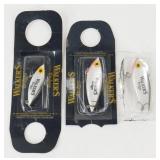 3 Walker's Deluxe Promotional Fishing Lures