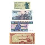 Set of Foreign Currency