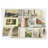 100 Antique Post Cards - Many Wisconsin, Some