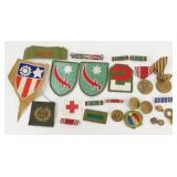 U.S. Military WWII Medals, Patches, Etc.
