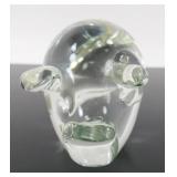 Vintage 1970ï¿½s Art Glass Paperweight, 3 ï¿½ï¿½ Long