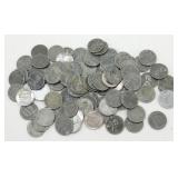 Group of 100 Steel Cents