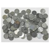 Group of 100 Steel Cents