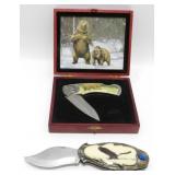 Wild Life Knife in Box with Bear Featured - Plus