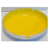 * Vintage Aluminum & Enamel Ashtray