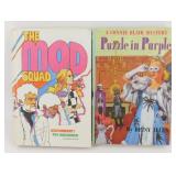 1948 Puzzle in Purple Hardcover Book & 1969 Mod