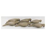 6 Mourning Dove Decoys