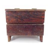* Vintage Shoe Shine Box w/ Some Accessories