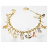 Cat Charm Bracelet - ï¿½Cats Leave Paw Prints on