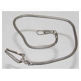 Vintage Metal Snake Pocket Watch Chain