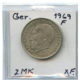 1976 German 2 Deutsche Mark