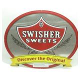 * Vintage Swisher Sweets Metal Tin Sign -