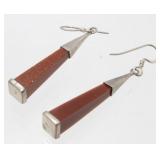 Vintage Sterling Silver and Aventurine Obelisk