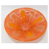 * MCM Signed Higgins Glass Studio 8.25" Bowl -