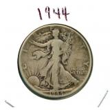 1944 Walking Liberty Silver Half Dollar