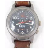Vintage Orvis Menï¿½s Dual Time Watch - Needs