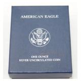 2001-W U.S. Uncirculated Silver Eagle - 1 oz Fine