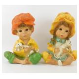 * Vintage 1974 Universal Statuary Chalkware