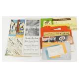 16 Advertising Ink Blotters including La Crosse