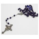Fï¿½tima Rosary - Blue Beads