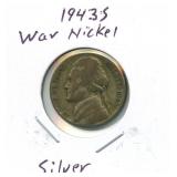 1943-S Silver War Nickel