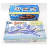 2 Model Kits - Complete Ford F-150, F-18 Hornet