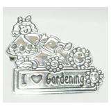 Sterling Silver Garden Brooch - 8.08 Grams
