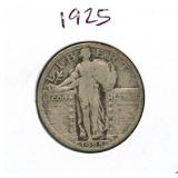 1925 Standing Liberty Silver Quarter