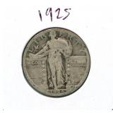 1925 Standing Liberty Silver Quarter