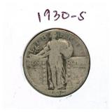 1930-S Standing Liberty Silver Quarter