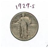 1929-S Standing Liberty Silver Quarter