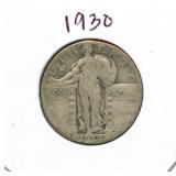 1930 Standing Liberty Silver Quarter