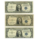Series 1935-G $1 Silver Certificate with Blue