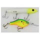 Pair (2) of Larger Fish Lures - Heddon and