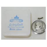 Vintage Pope Paul VI Pendant in Case - Rome