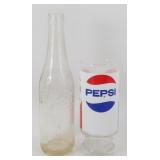 * Very Old Original Pepsi Bottle plus a 1970s