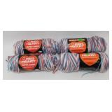 Red Heart Wedgewood Yarn Lot